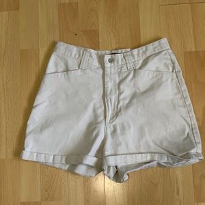 Creme mom shorts:)
